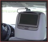 Invision Revolution Headrest DVD System
