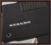 Carpet Floor Mats 4-pc, Black